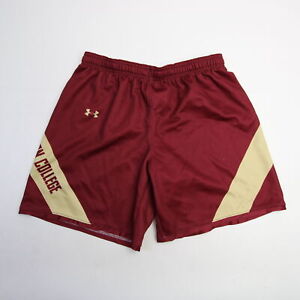 Boston College Eagles Under Armour Practice Shorts Women's Maroon/Gold Used