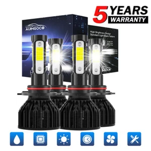 For Honda Civic Sedan 4-Door 2004-2015 12000K LED Headlights Bulbs Hi/Lo Lights - Picture 1 of 14