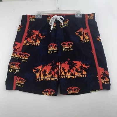 Corona Mens Swim Trunks Shorts Size M Blue Lining Removed - Image 1 of 4