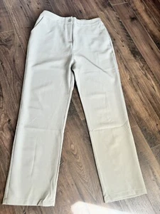 Sincerely Jules Women's Sage Green High Rise Straight Leg Dress Pants-Large - Picture 1 of 6