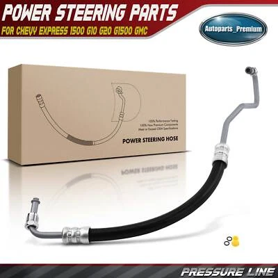 Power Steering Pressure Line Hose for Chevy Express 1500 G10 G20 GMC Savana 1500 - Image 1 of 4