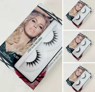 Set of 4 Wet N Wild Fergie FLIRT Signature Faux Lashes Lash Adhesive Included - Image 1 of 4