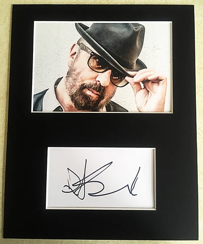 DAVE STEWART HAND SIGNED Autograph Mounted With Photo EURYTHMICS Annie Lennox Cover