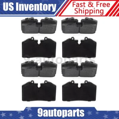 Kit Pastillas Freno Delanteras y Traseras Para 1978 1979 1980 1981 1982 1983 - 1998 Porsche 911 Foto 1 de 4