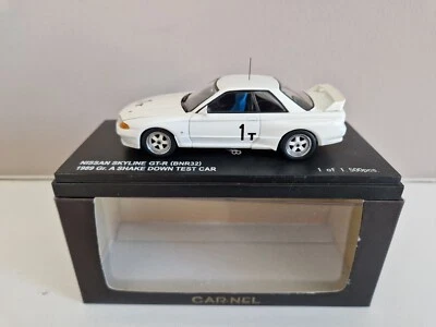 Car-Nel (Kyosho) 1/43 Nissan Skyline GT-R (BNR32) - Gr. Un test 1989 - CN438901 - Immagine 1 di 4