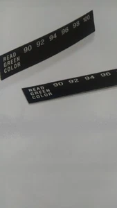 Stick on thermometer temperature indicator strip microbiology aquarium urine - Picture 1 of 5