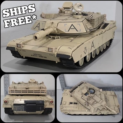 Forces of Valor Bravo Team 1:18 Scale M1A1 Abrams Tank Unimax 2011 NO BARREL END - Image 1 of 4