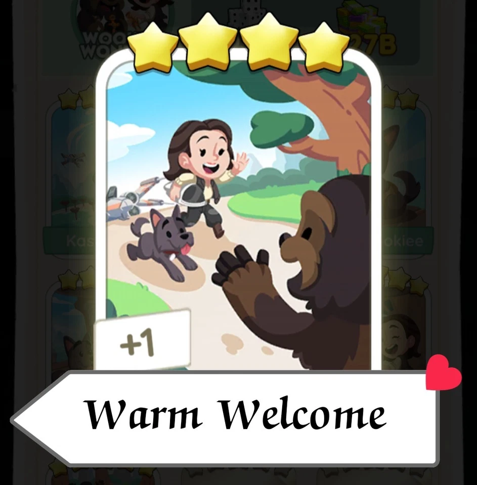 Warm Welcome :- Set 19 ; Star Wars Album ; Mono_poly ; Fast Sending 🌟🌟🌟🌟 - Image 1 of 1