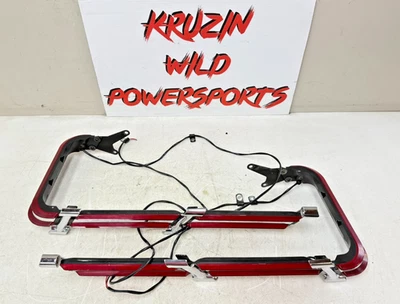 2003 HARLEY ELECTRA GLIDE Saddlebags Guards Left & Right Light Bars Rails - Image 1 of 4