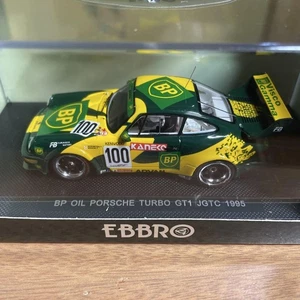 EBBRO 1/43 BP OIL Porsche Turbo GT1 JGTC 1995 - Picture 1 of 4