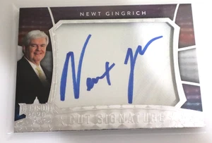 Tarjeta autógrafa Decision 2020 Cut Signature Newt Gingrich - Imagen 1 de 2