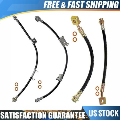 4 Dorman 制动液压软管前后适用于雪佛兰 Avalanche 1500 2002 2003 — 第 1/4 张图片