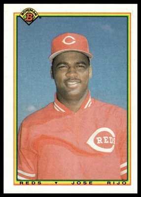 1990 Bowman #45 Jose Rijo - Image 1 of 2