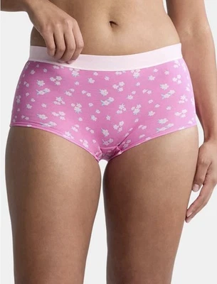 Way to Celebrate! Women's Boyshort Cotton Multicolor Panties, 3-Pair Size S(4-6) - Image 1 of 4
