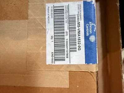 JOHNSON CONTROLS MS-VMA1832-0 Integrated VAV Controller/Actuator/Pressure - NFS - Image 1 of 2