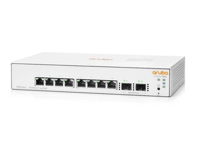 HPE Aruba Networking Networking Instant On Switch 8p Gigabit 2p SFP 1930 - Image 1 of 4