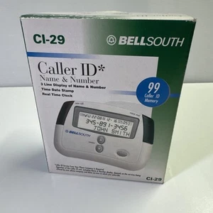 Bellsouth Caller ID with Call Waiting CI-29 Caller ID Name & Numbers Brand New - Zdjęcie 1 z 7