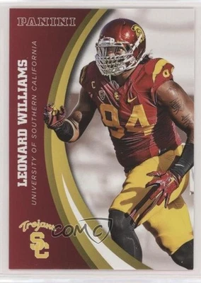 2015 Panini USC Trojans Leonard Williams #55 Rookie RC - Image 1 of 2