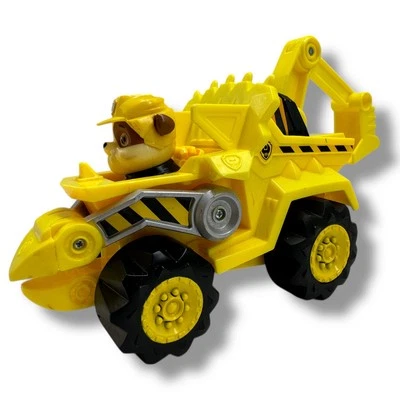 Vehículo fundido a presión coleccionable Paw Patrol True Metal Dino Rescue Rubble Foto 1 de 4