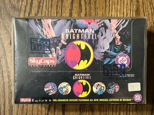 Skybox Batman Knightfall SkyCaps Booster Box 1993 sigillato confezioni sigillate in fabbrica - Foto 1 di 10