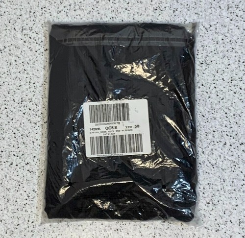 UNDERCOVER Abito Victoria's Secret ROSA manica lunga finto scollo bodycon piccolo nuovo con etichetta