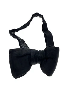 TOM FORD Tie Silk Black Men's Bow Tie Signs of use - Picture 1 of 4