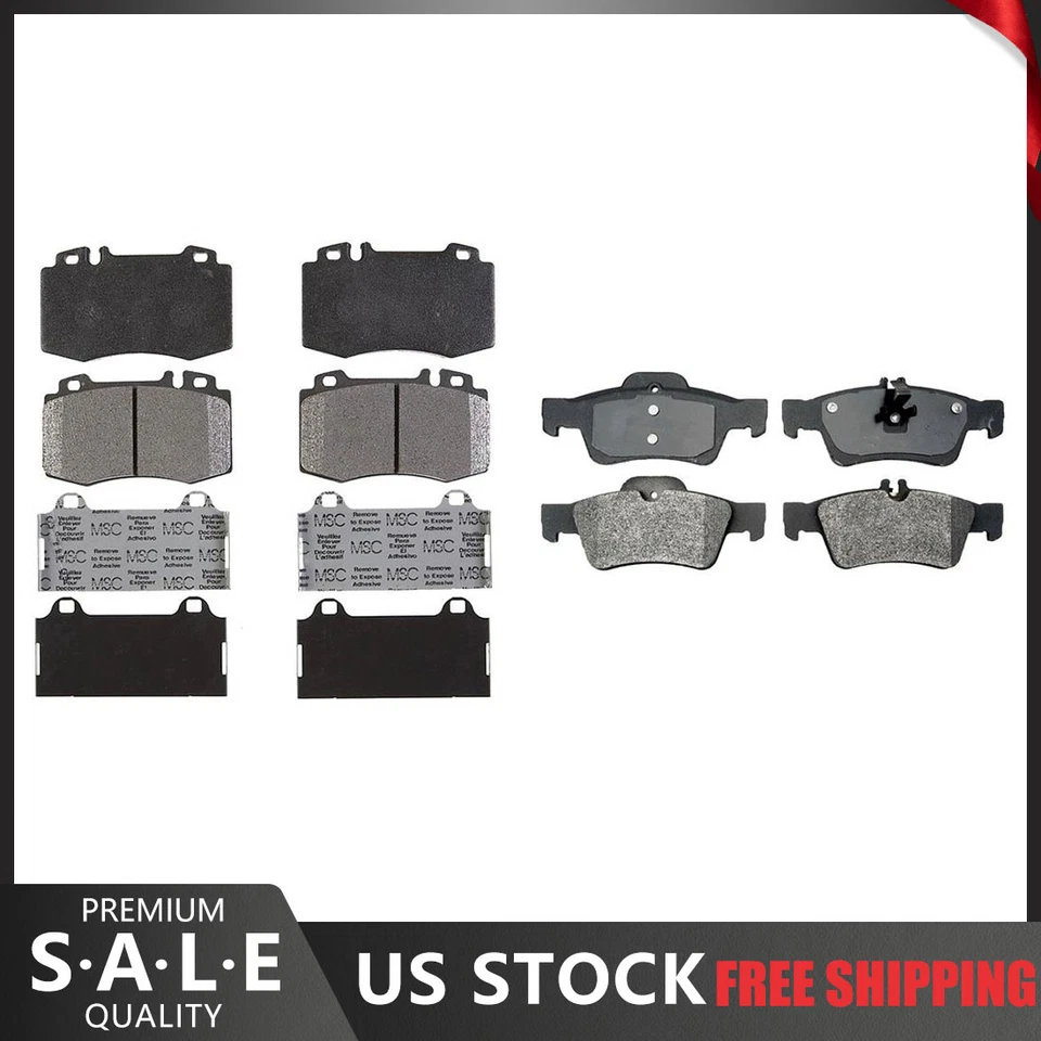 Металлические тормозные колодки передние и задние Element3 для Mercedes-Benz CL500 2006 2005-2003 годов выпуска - Изображение 1 из 4