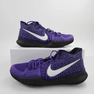 TCU Horned Frogs Nike Kyrie Basketball Shoe Men's Purple/Black Used - Picture 1 of 6