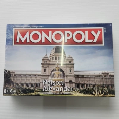 Monopoly Nelson Alexander Yarra And Melbourne Edition Hasbro Property New Sealed - Image 1 of 4