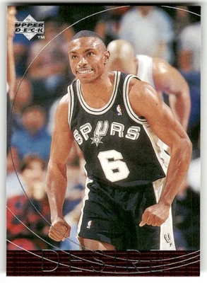 1996-97 Upper Deck #178 Avery Johnson San Antonio Spurs Basketball Card - Image 1 of 2