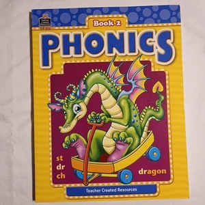 Phonics Book 2 Phonics Dragon by Kathy Dickerson No Writing Teacher Created Reso - Picture 1 of 24