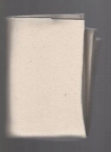 1 yard fabric sweater knit cream 100% cotton 48" wide - Picture 1 of 3