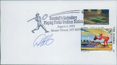 David Eckstein Anaheim Angels 签名 首日发行 Cachet JSA 认证 — 第 1/3 张图片