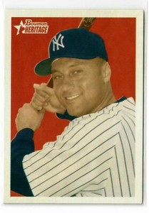 2006 Bowman Heritage #50 Derek Jeter - NY Yankees - Free Shipping!