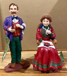 All Through The House - Mr And Mrs Bell At Dinner 9314-9 Department 56 - Picture 1 of 16