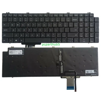 New Dell Precision 7550 7560 7750 7760 Laptop Keyboard US With Backlit 0713DM - Image 1 of 3
