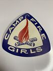 Autocollant autocollant vintage années 1950 Camp Fire filles CAMP FIRE GIRLS original 3 pouces