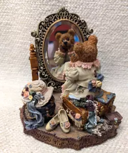 Nuevo de Lote Antiguo 1995 Boyds Bears Beatrice Siempre la Sama Edad Interior Resina 250381G - Imagen 1 de 18