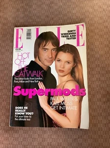 Elle Magazine From February 1997 Paul Wellar & Kate Moss Cover - Foto 1 di 4
