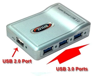 Bytecc U3H-700 3 x USB 3.0 SuperSpeed Ports + 4 x USB 2.0 Ports HUB - Image 1 of 4