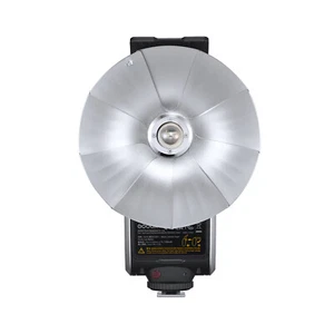 Godox Lux Senior Retro Flash Light Speedlite with Umbrella Reflector Fan Studio - Picture 1 of 12