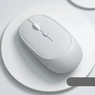 For PC ipad Mac Windows Work ultrathin mini mute Wireless mouse Rechargeable - Image 1 of 4