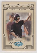2008 Donruss Threads Diamond Kings Platinum /25 Brett Anderson #DK-15