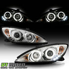 For 2002 2006 Toyota Camry Led Halo Projector Headlights Headlamps Left And Right