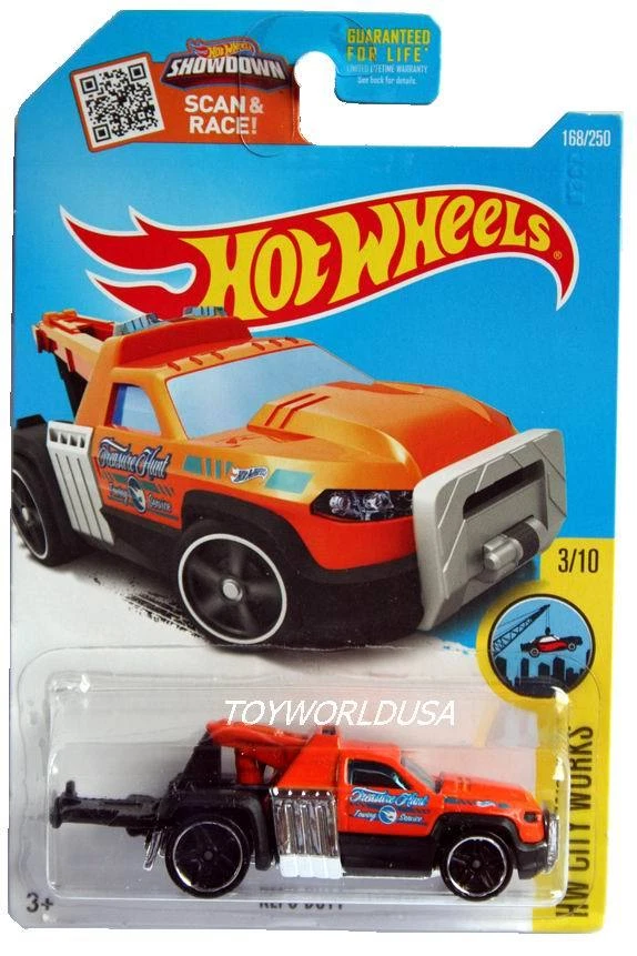Hot Wheels #168 HW City Works 2016 Repo Duty Treasure Hunt Foto 1 de 1