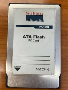 MEM-C6K-ATA-256M 256MB ATA FLASH PC CARD CISCO CATALYST 6000/6500 2/2U 