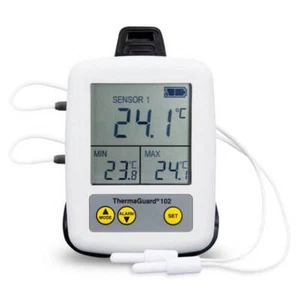 ThermaGuard Fridge Temperature Monitoring Thermometer - Picture 1 of 15