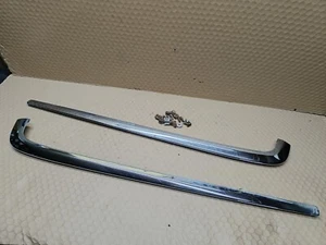 1997 Mercedes W140 S320 S500 trim, bumper molding, left right rear, chrome Set - Bild 1 von 10