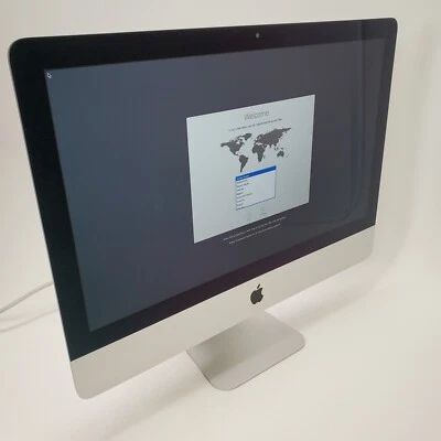 Apple A1418 iMac (Late 2015) 21.5" Intel Core i5 2.8GHz 8GB RAM 1TB HDD Catalina - Image 1 of 4