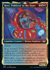 MTG ROXI, PUBLICIST TO THE STARS 269 FOIL EXC -  - UNF X - MAGIC - Picture 1 of 1